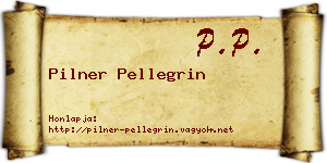 Pilner Pellegrin névjegykártya